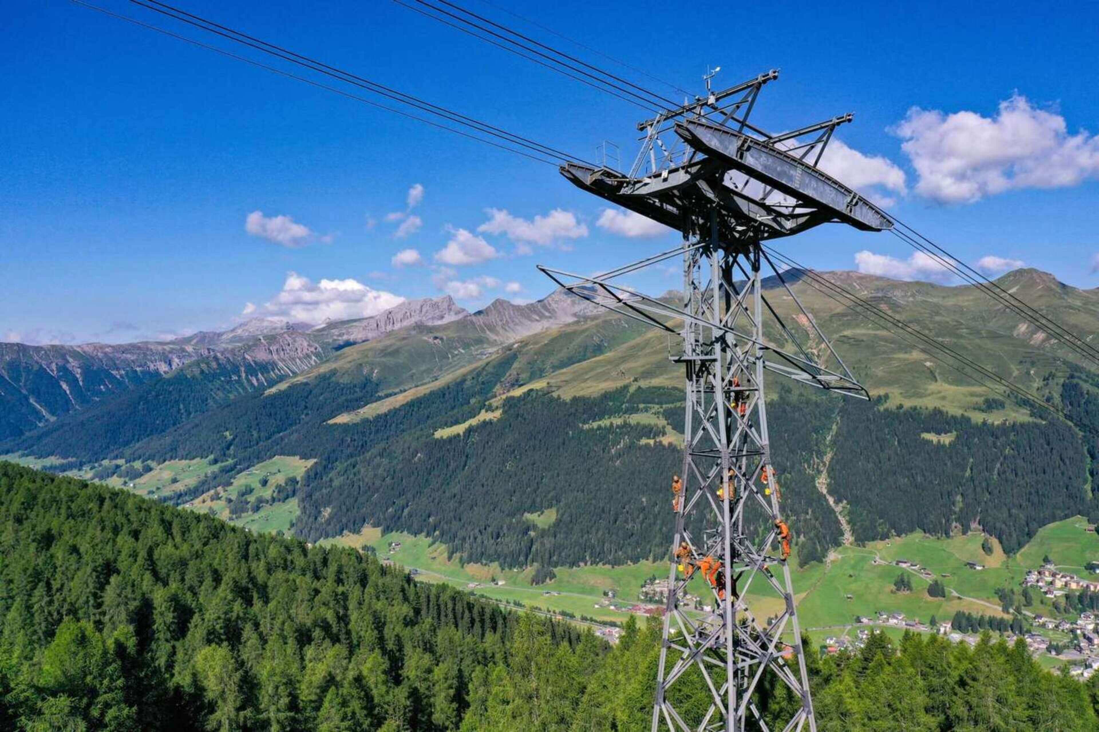 Pendelbahn Ischalp - Jakobshorn